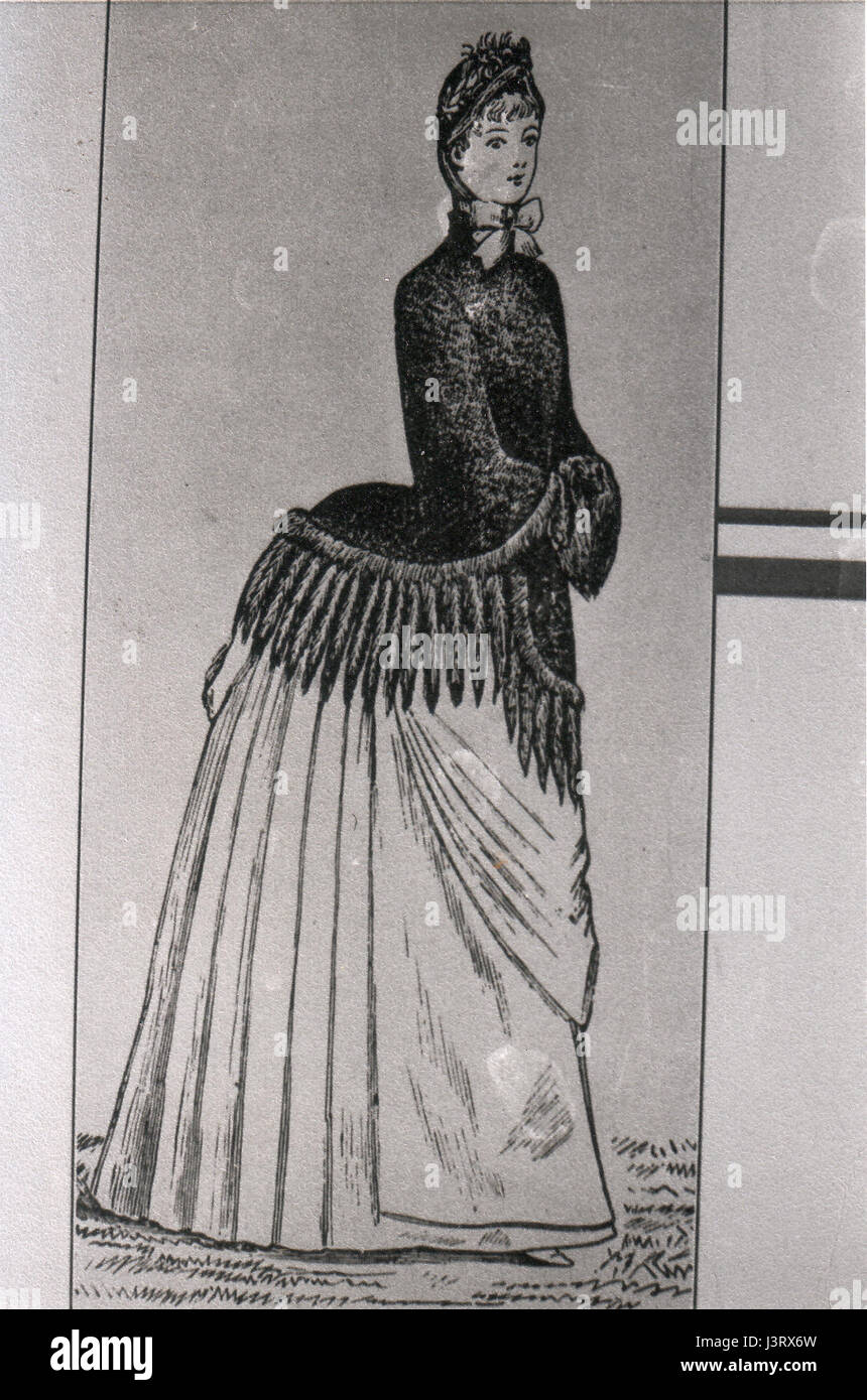 Jacke mit Fellschweifen, 1887 (oder 1885) Stock Photo