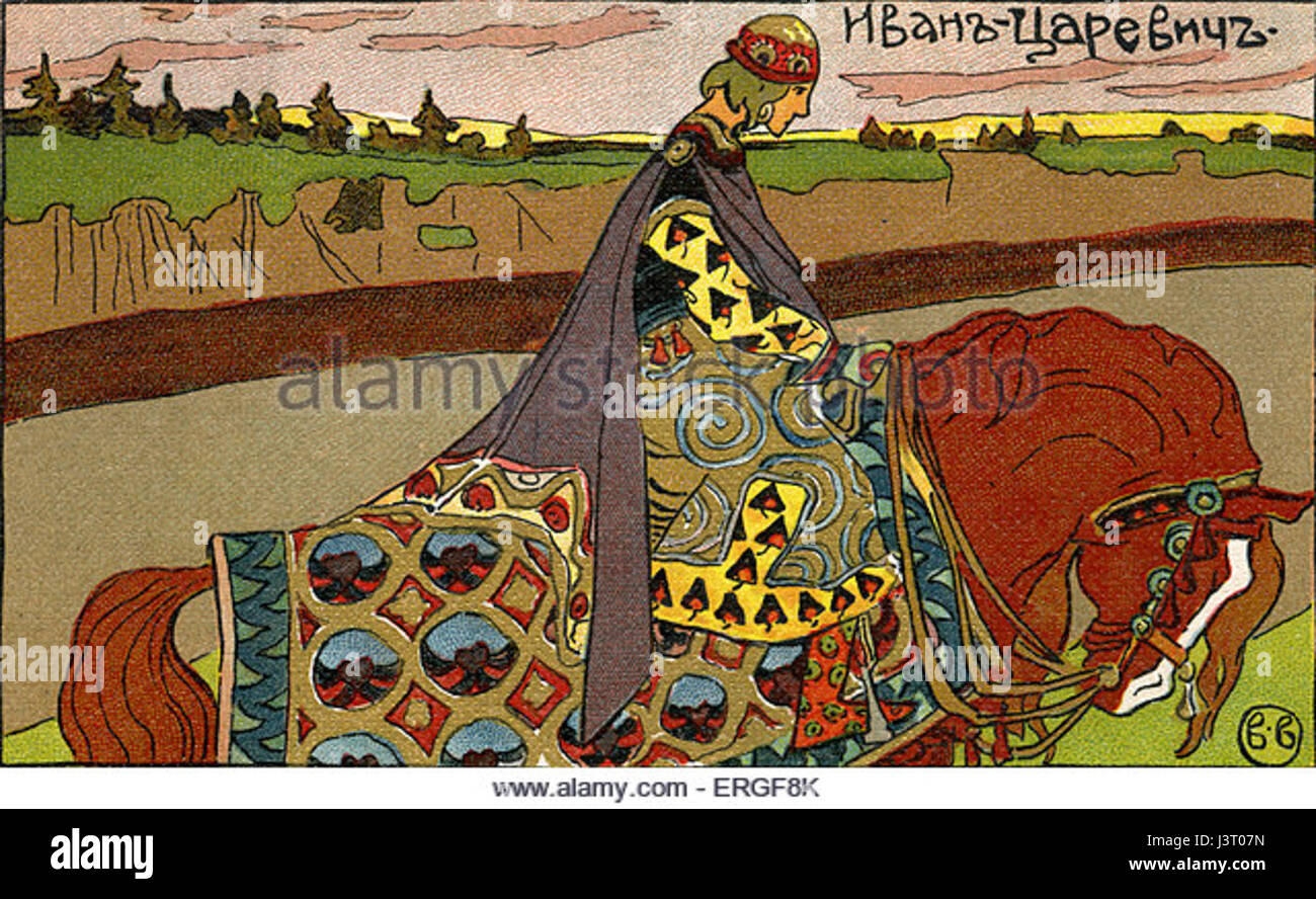 Ivan Tsarevich by I.Bilibin Stock Photo - Alamy
