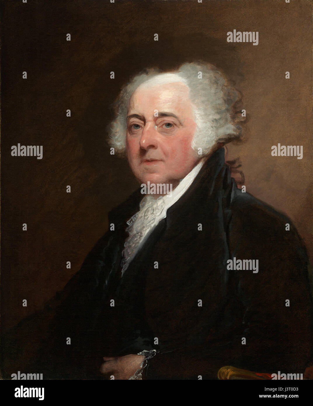 John Adams, Gilbert Stuart, c1800 1815 Stock Photo