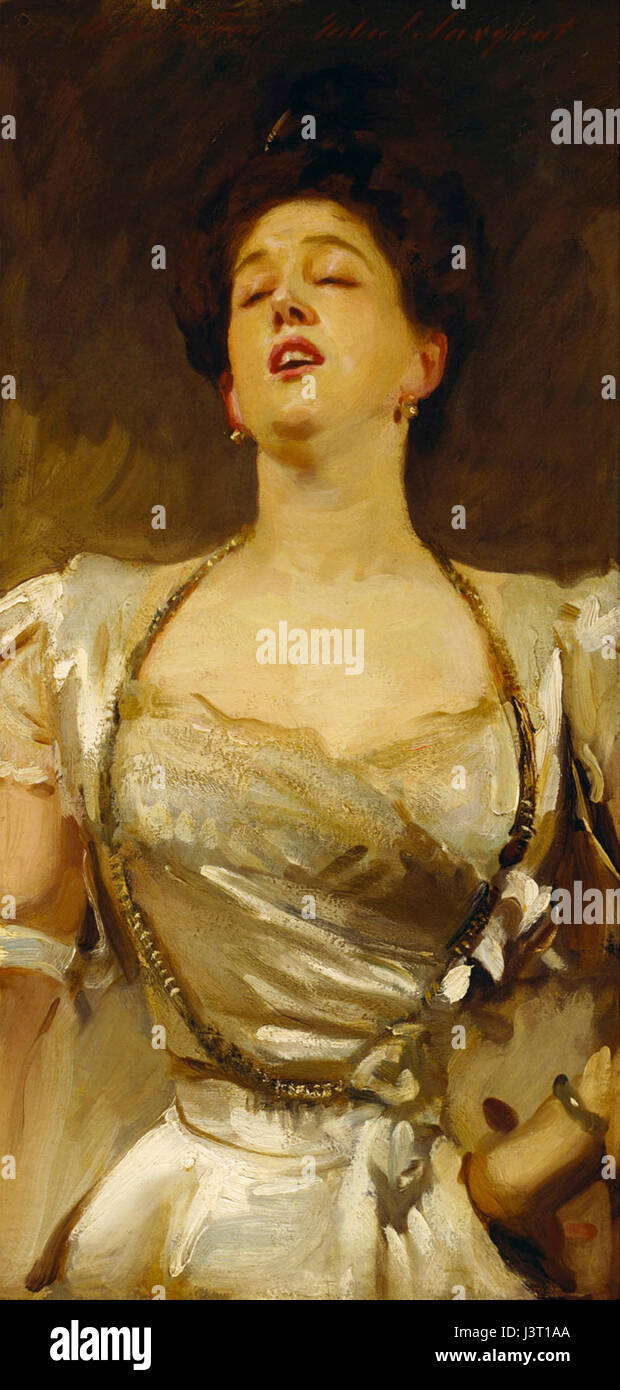John Singer Sargent   Mabel Batten Stock Photo