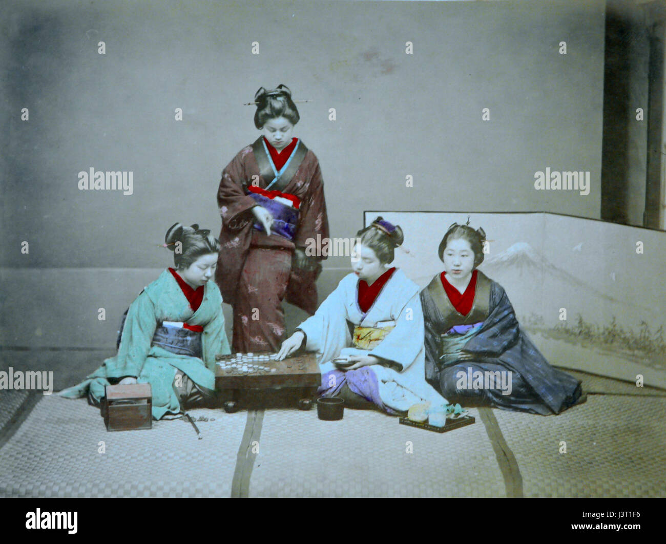 Japon 1886 13 Stock Photo