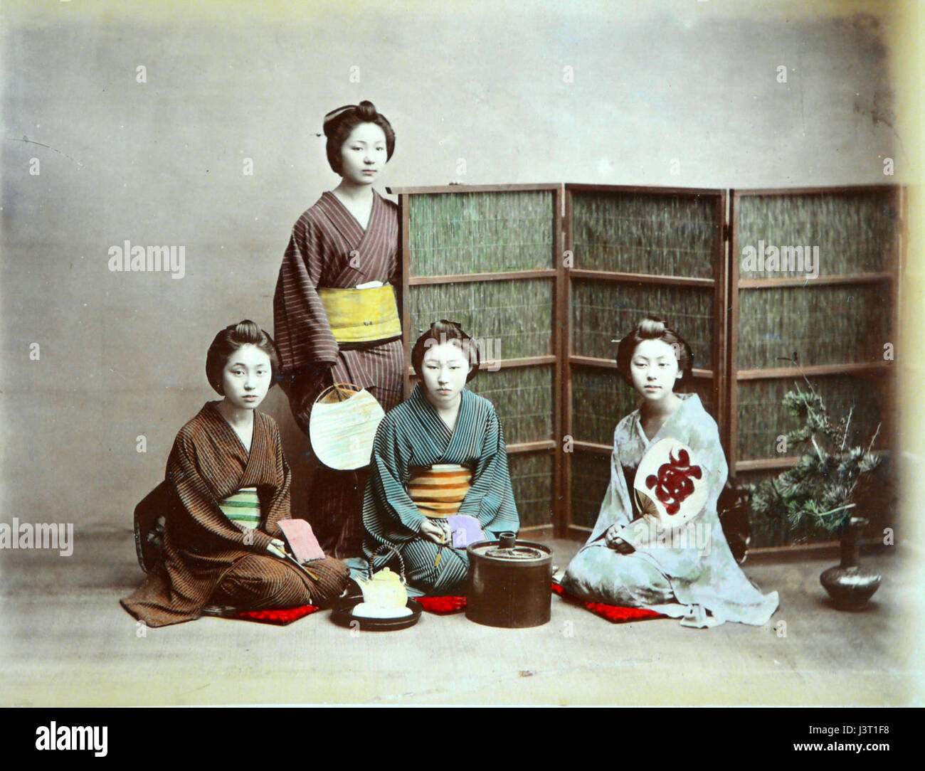 Japon 1886 16 Stock Photo