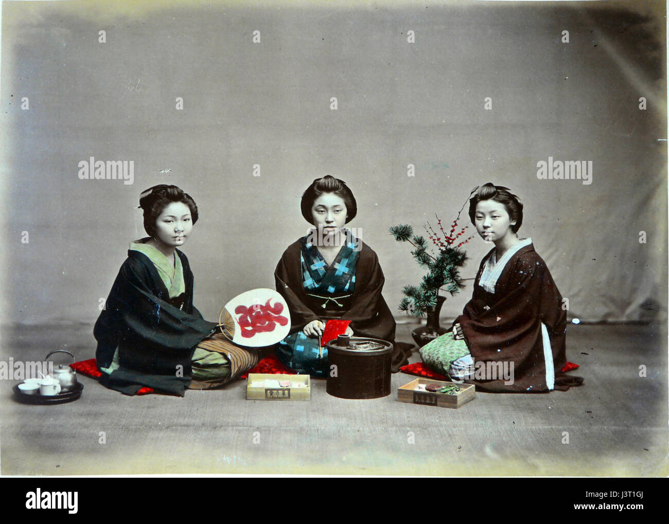 Japon 1886 12 Stock Photo