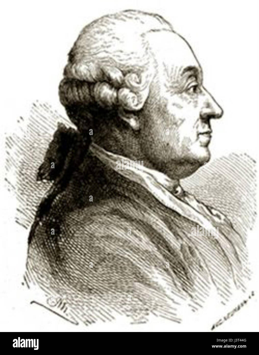 Johann Caspar Goethe Stock Photo