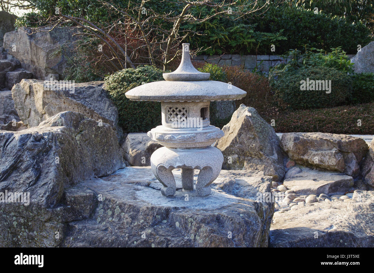 Japanischer Garten Freiburg Im Breisgau 4999 Stock Photo