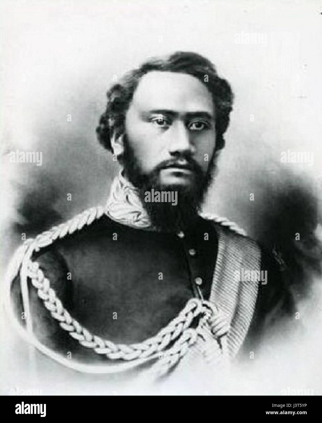 King Kamehameha IV, retouched photo by J. J. Williams Stock Photo - Alamy