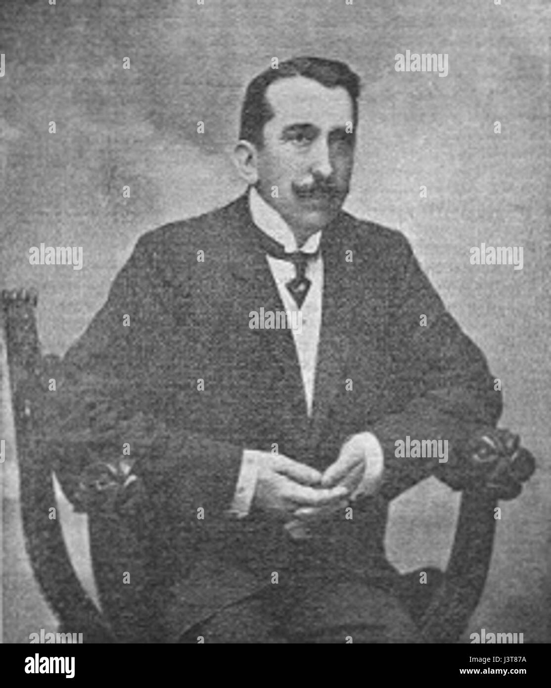 Juan Ponce de Leon Encina 1910 Stock Photo