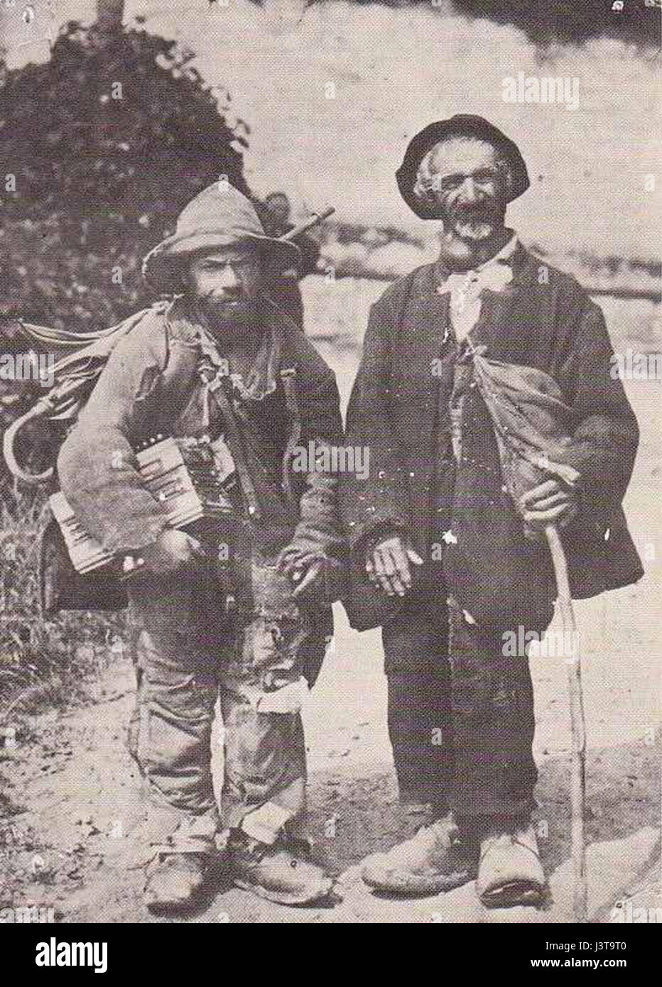 Jenische Jenische um1890 Muotathal CH Stock Photo - Alamy