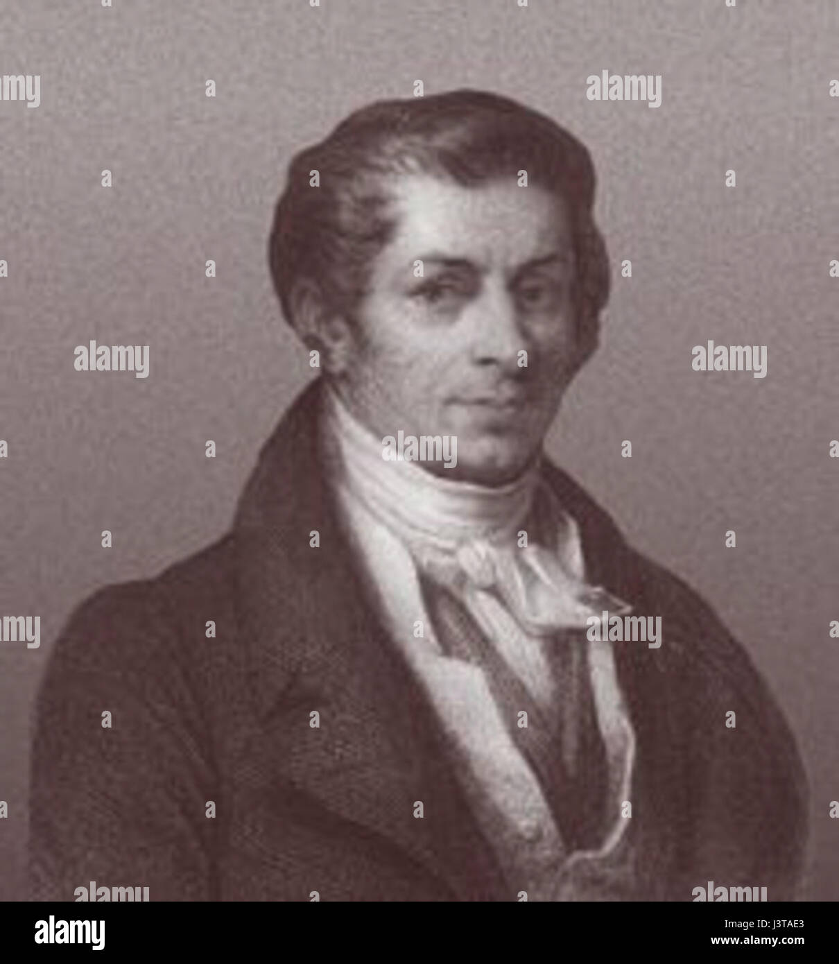 Jean baptiste Say Stock Photo