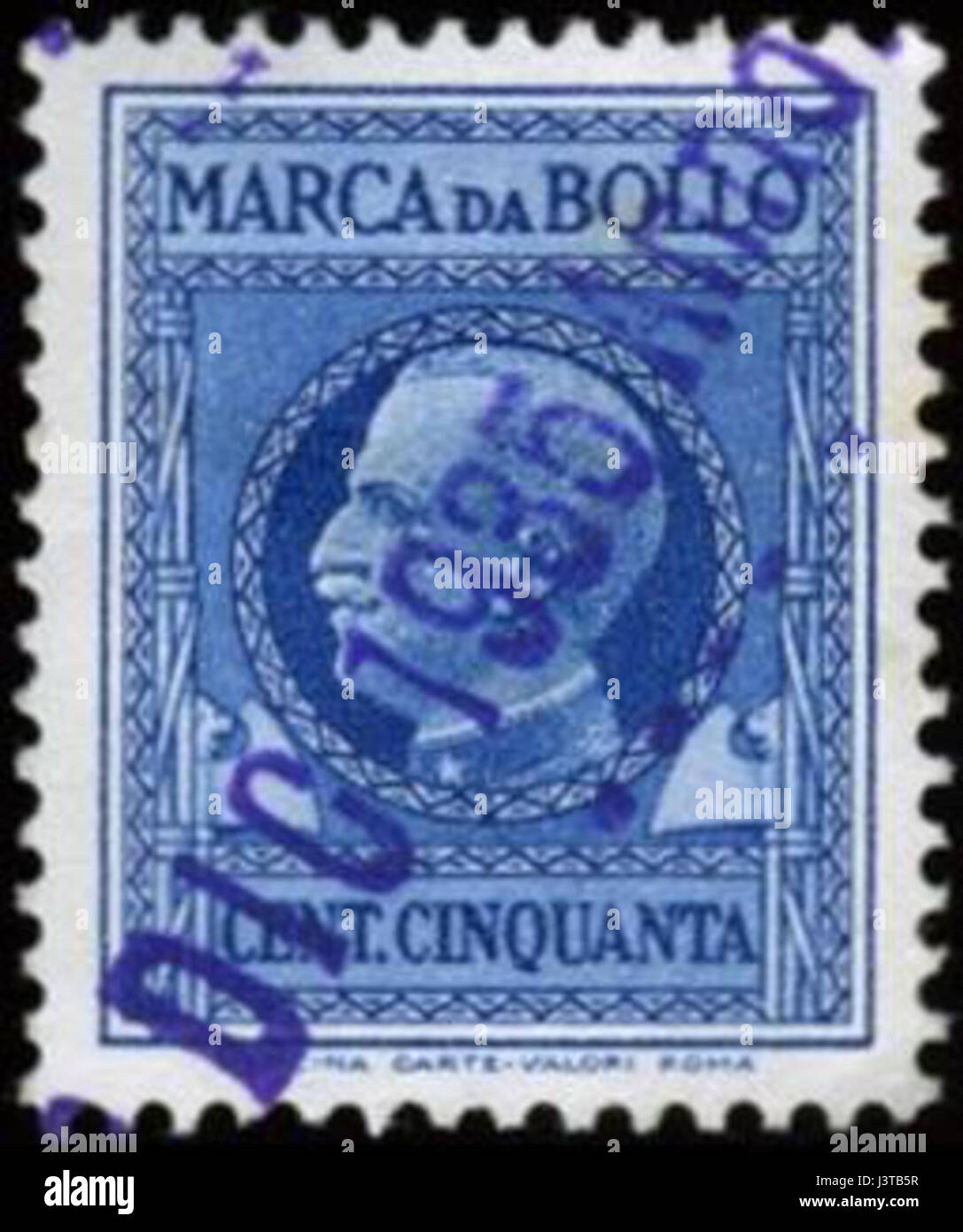 1859年イタリア (パルマ公国) 新聞切手 10チェンデジミ 1859年イタリア