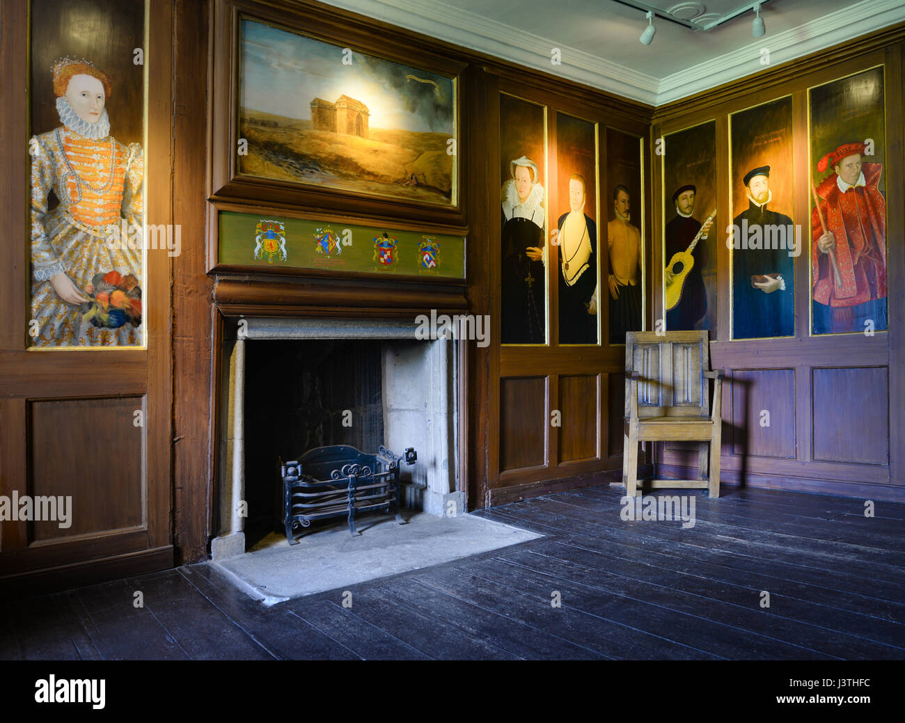 Mary Queen of Scots House in Jedburgh, Scottish Borders Stock Photo Alamy