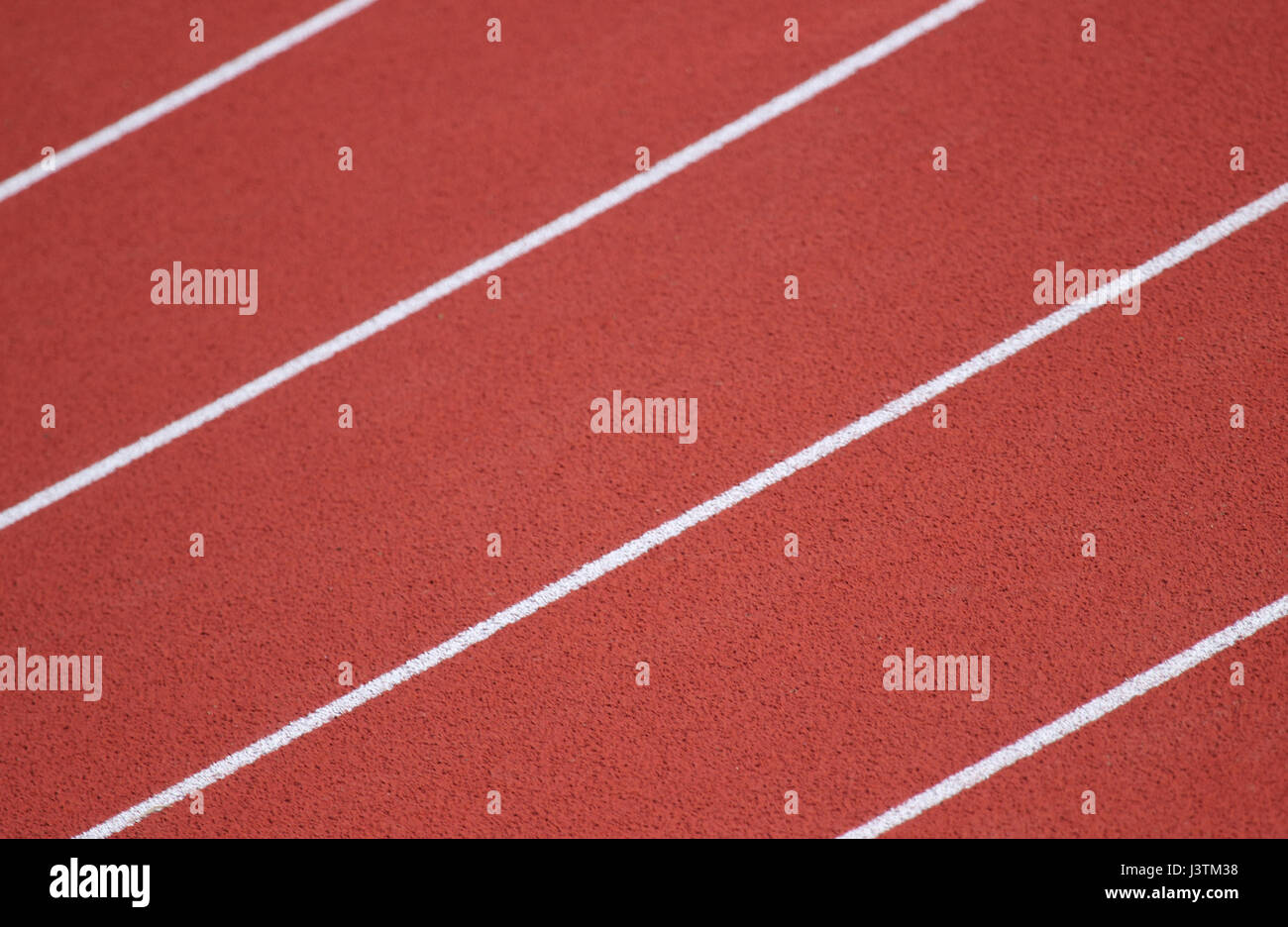 Athletic running track Stock Photo Alamy