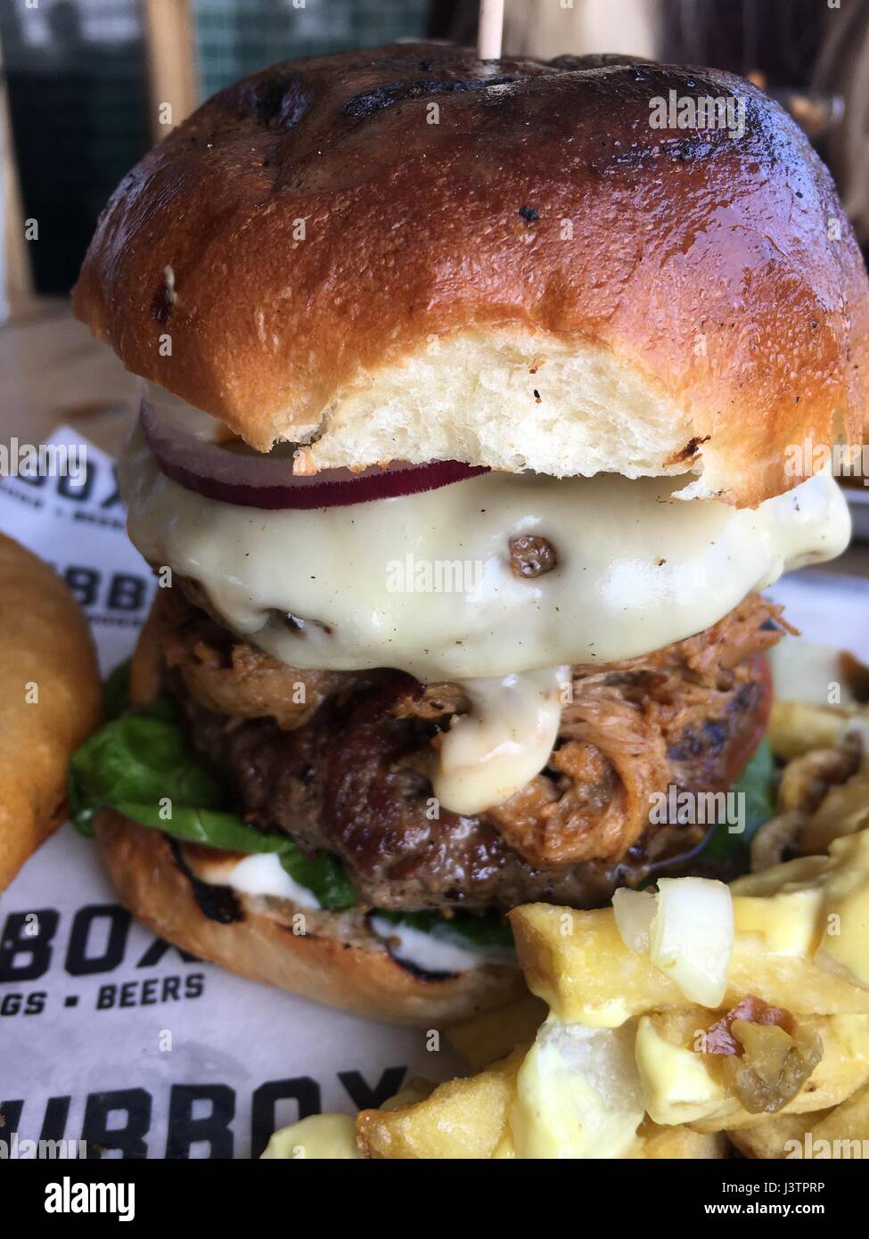 Big Kahuna Burger, the Hub, St Ives Stock Photo Alamy