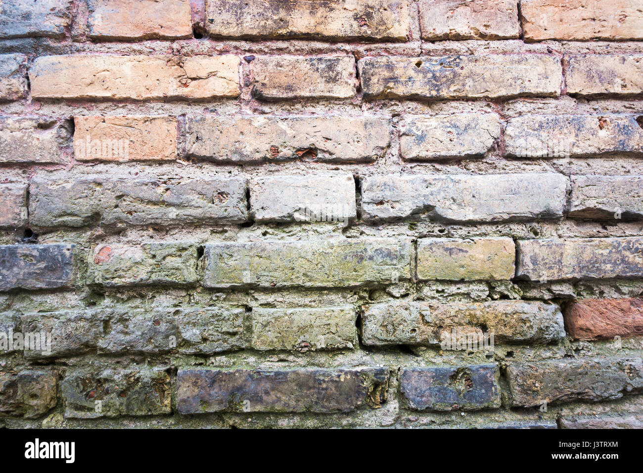 Old grunge red brick wall background texture Stock Photo - Alamy