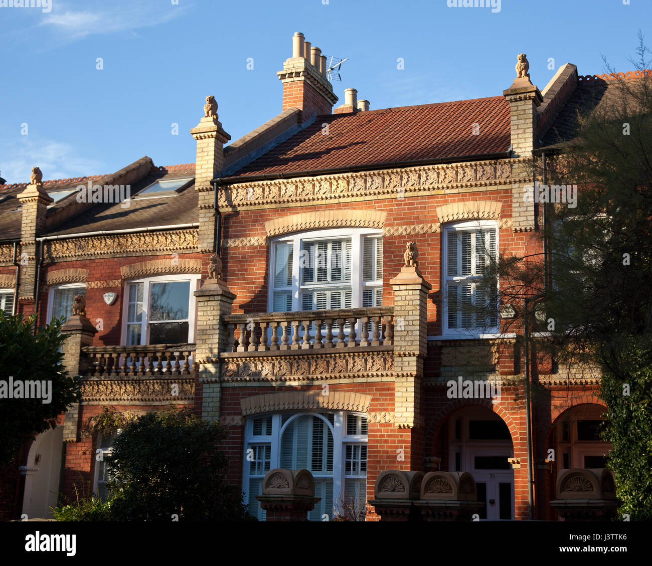 Barnes London Houses Stock Photos & Barnes London Houses Stock Images