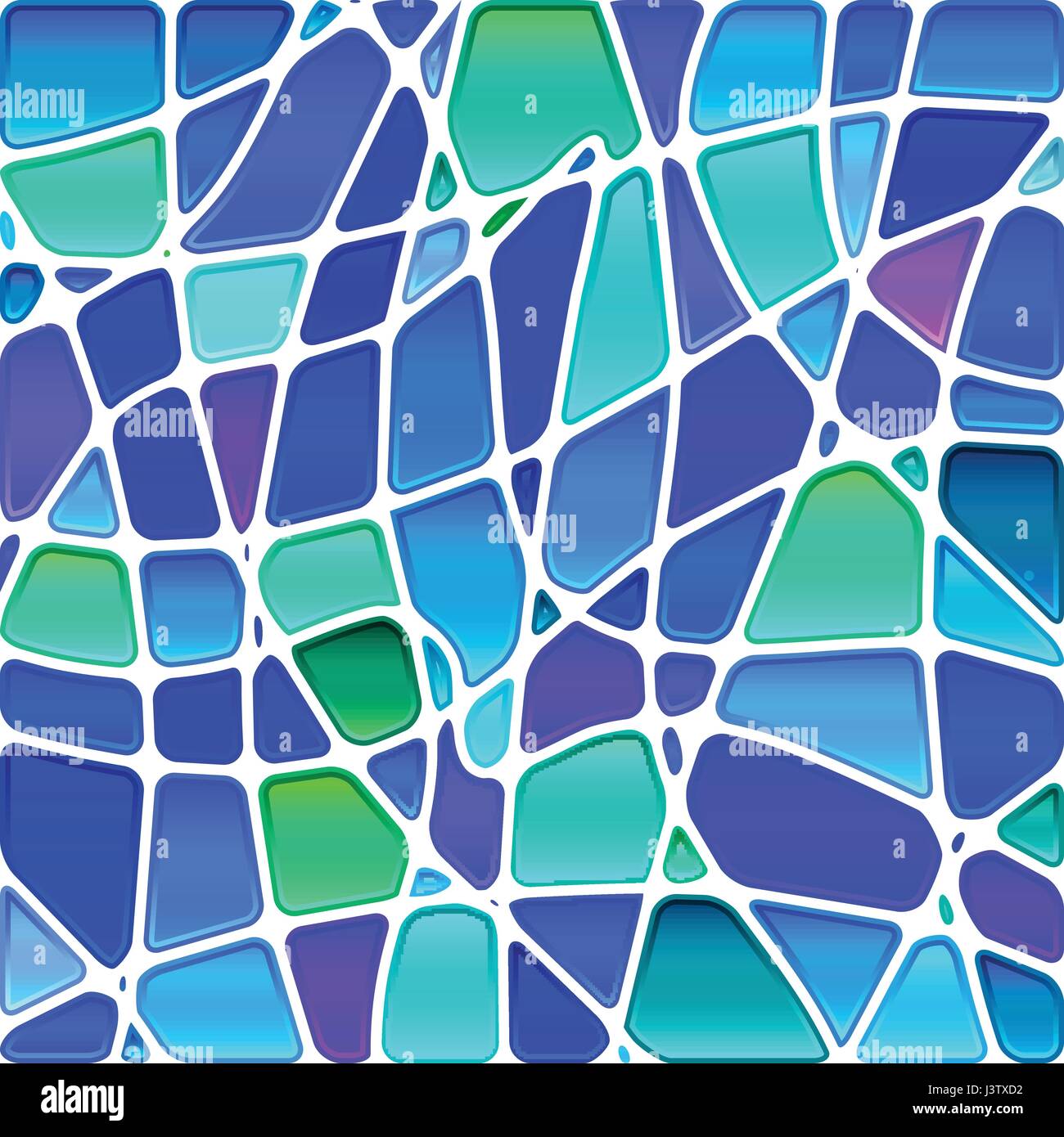 abstract vector stained-glass mosaic background Stock Vector Image ...