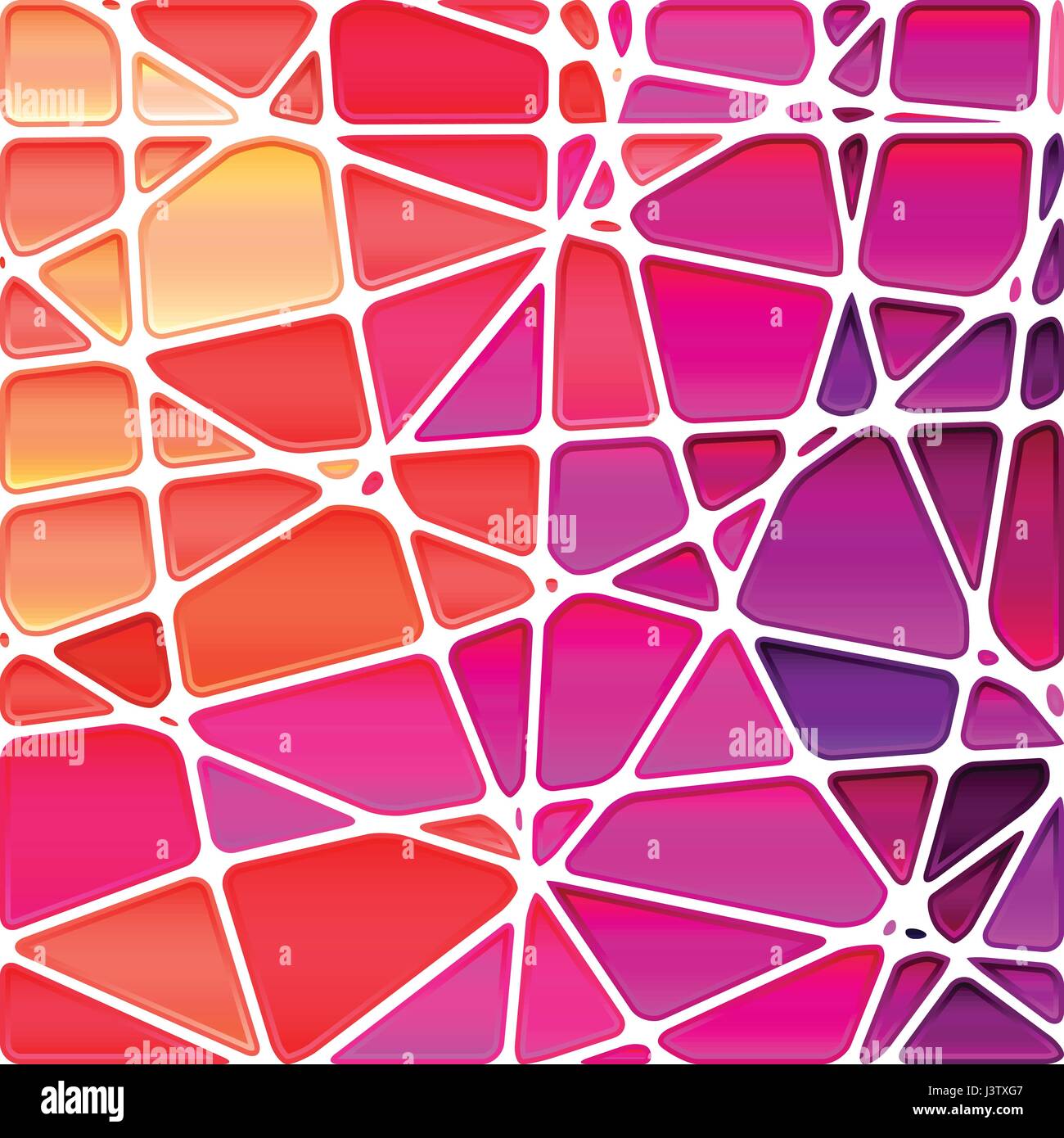abstract vector stained-glass mosaic background Stock Vector Image ...