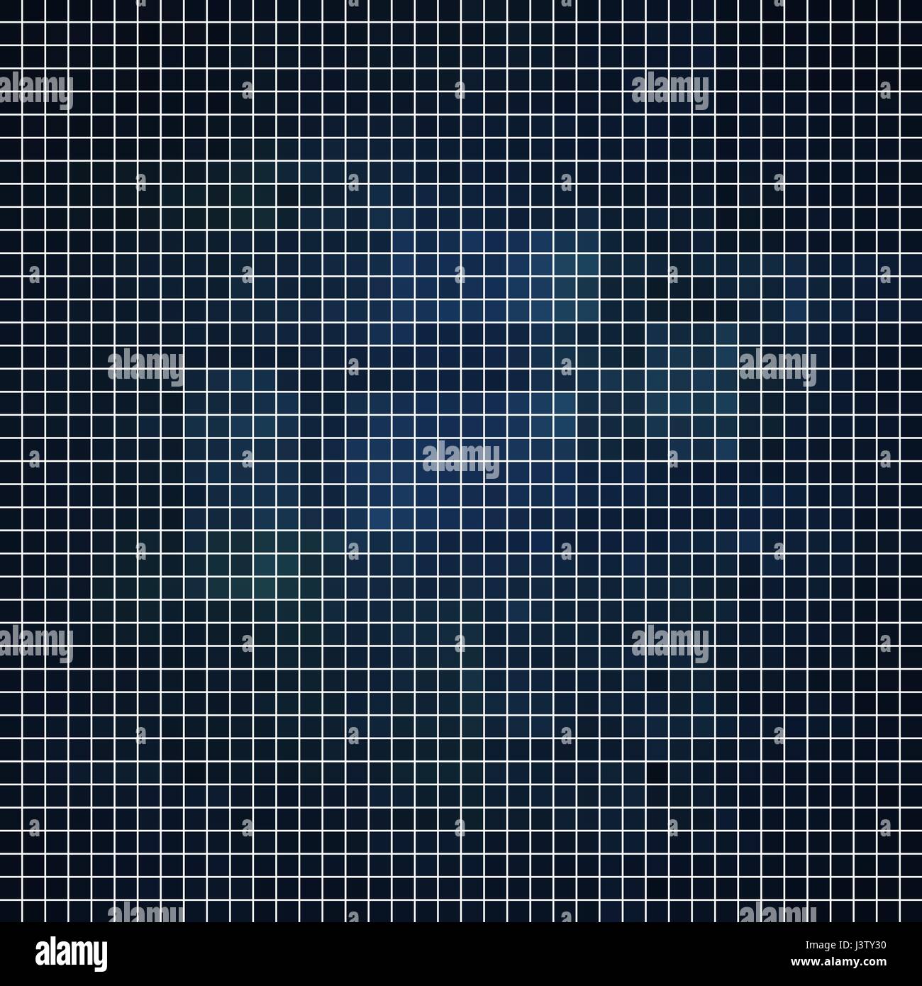 abstract vector square pixel mosaic background - dark blue Stock Vector ...