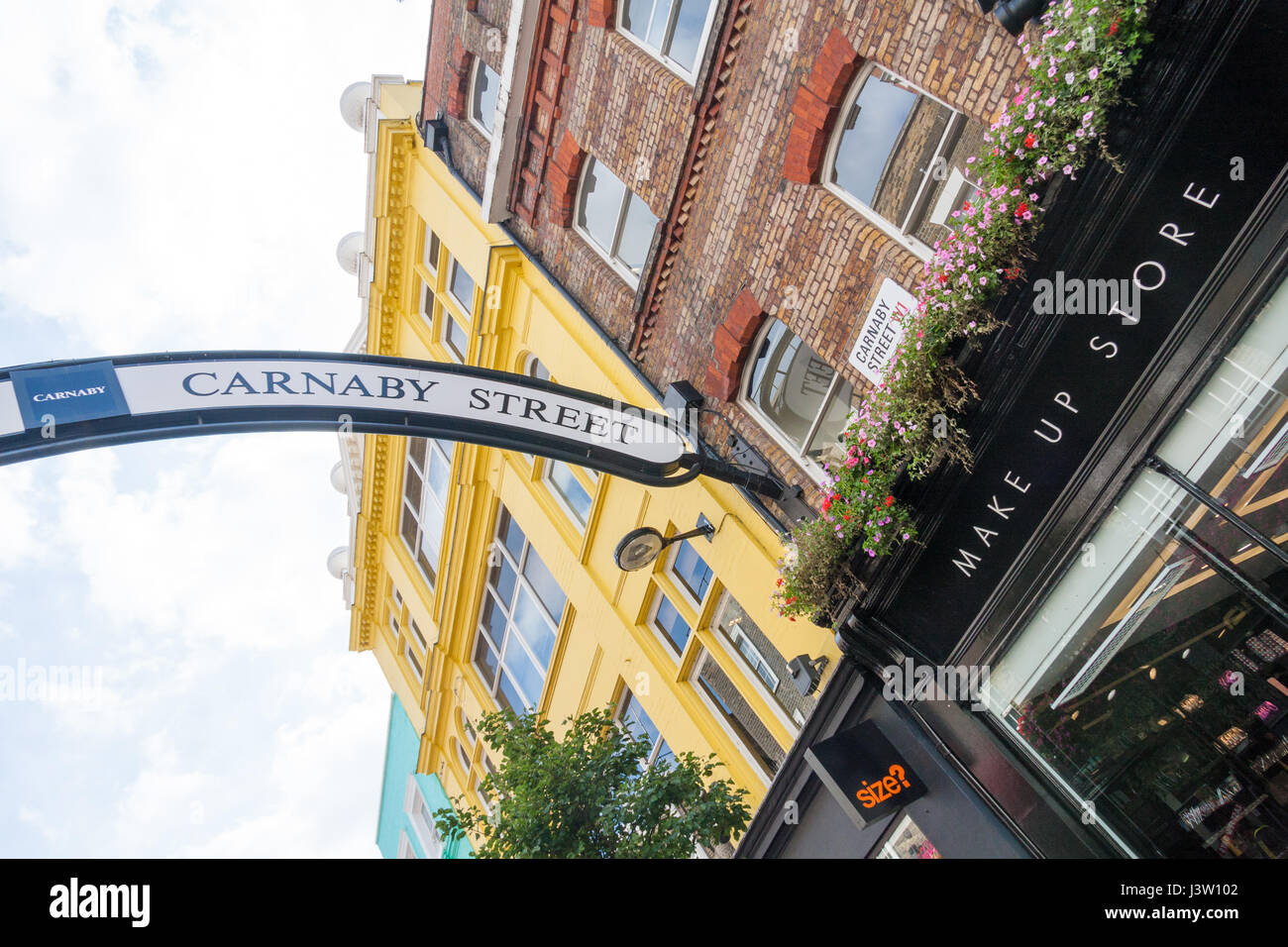 Carnaby street, London, England Stock Photo