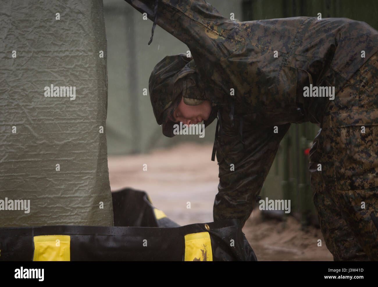 CAMP LEJEUNE, N.C. Sgt. Andrew C. Mooney, an engineer equipment
