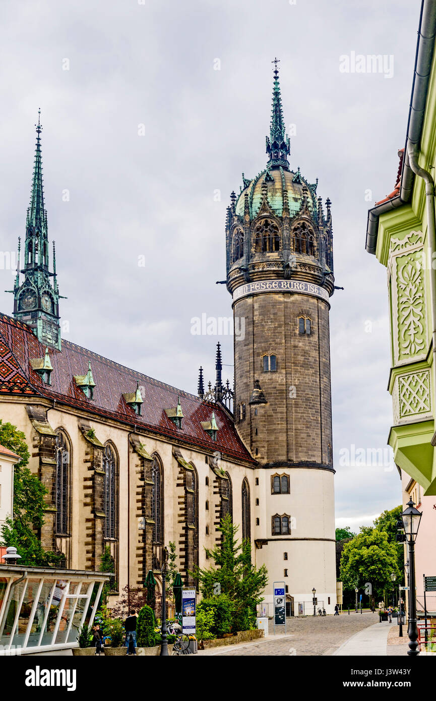 Castle church, Wittenberg, Germany, where reformation