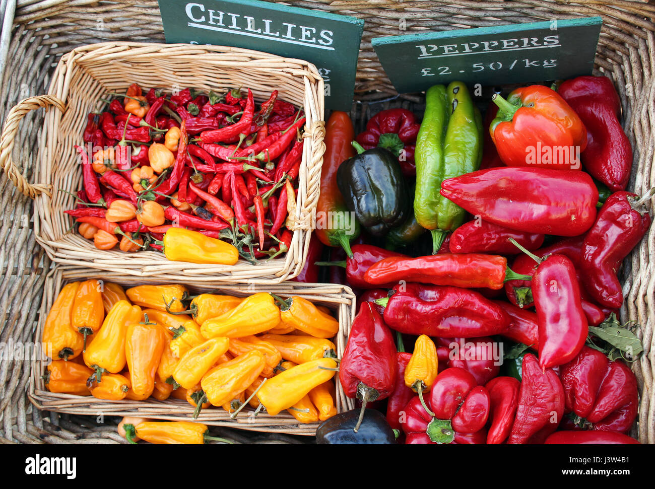 Red chilli eating market hi-res stock photography and images - Alamy