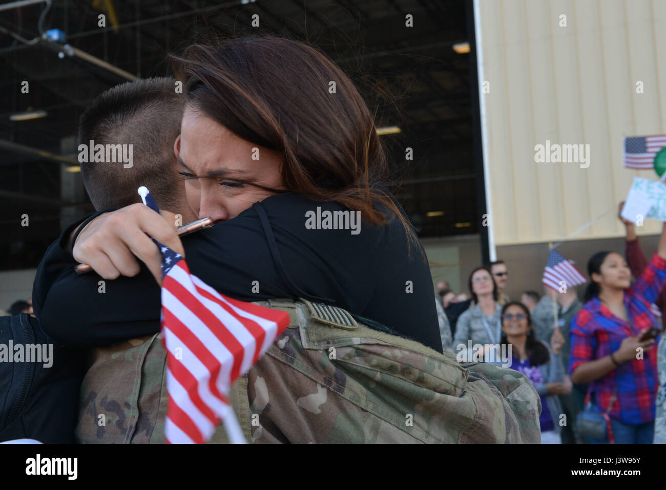 Air force homecoming hi-res stock photography and images - Alamy