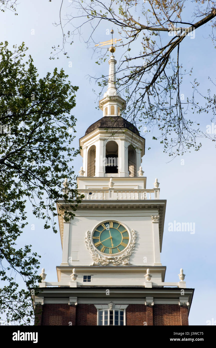 Independence Hall where the Declaration of Independence and ...