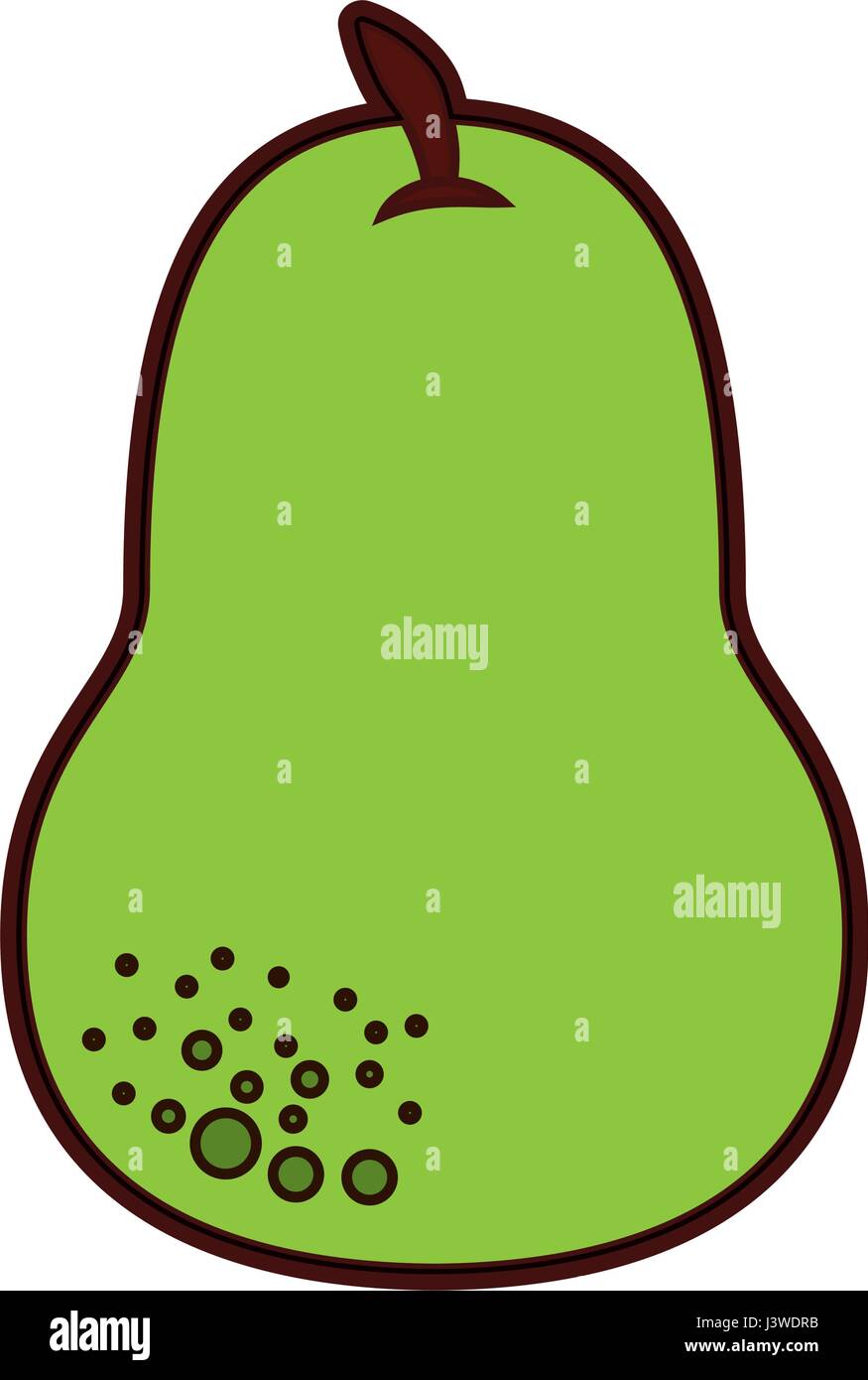 pear fresh fruit icon Stock Vector Image & Art - Alamy