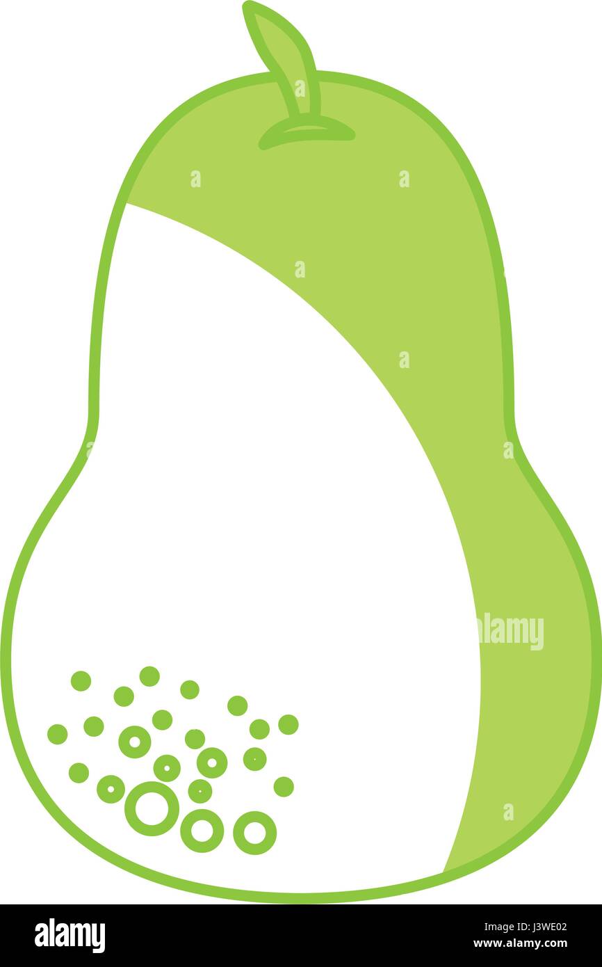pear fresh fruit icon Stock Vector Image & Art - Alamy