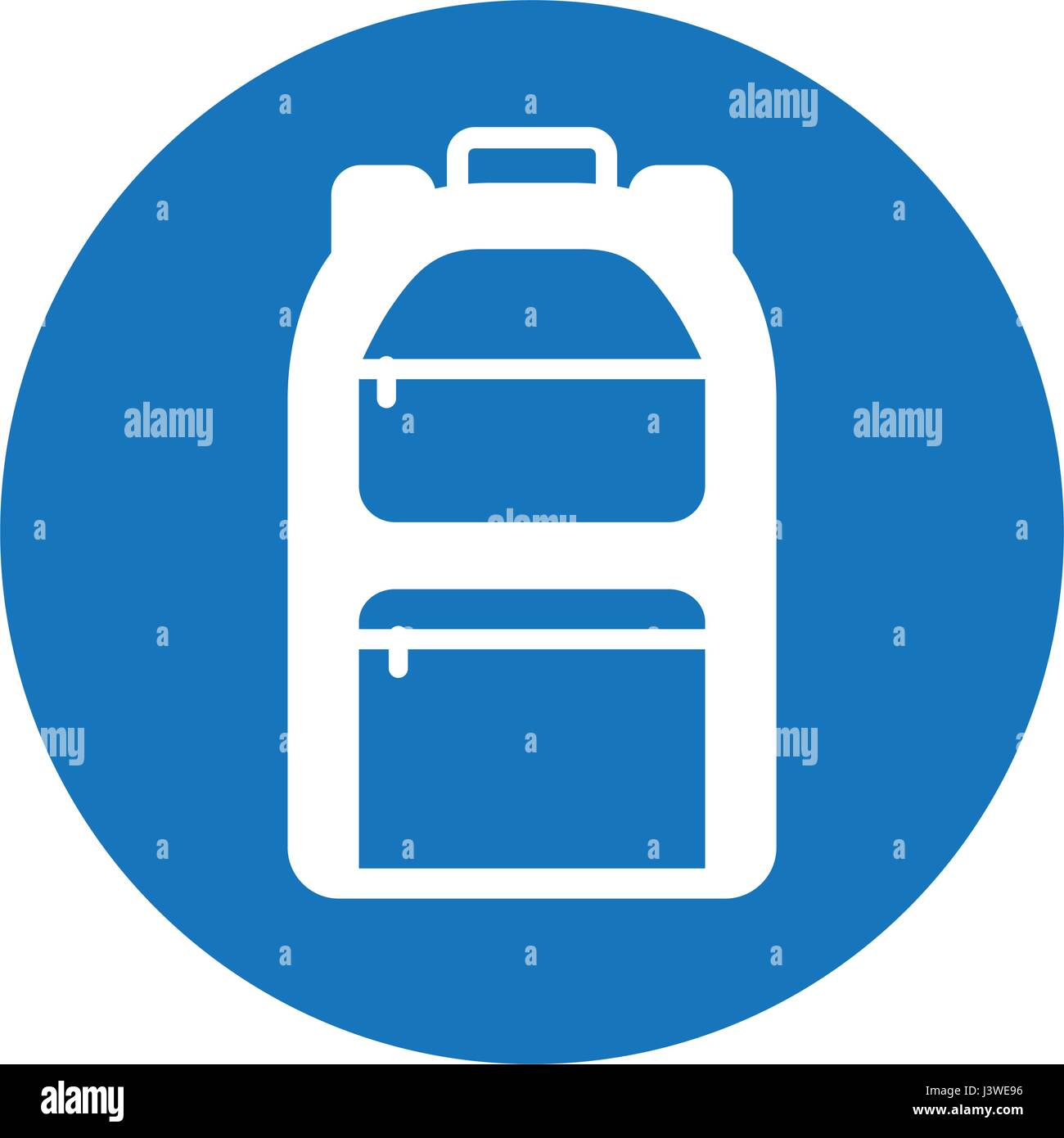 camping bag travel icon Stock Vector Image & Art - Alamy