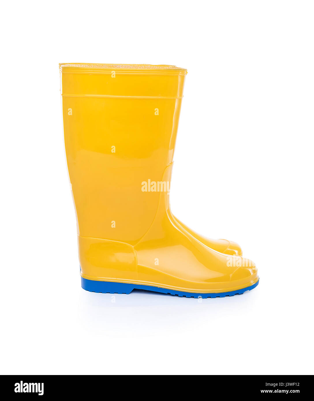 Rubber boots isolate Stock Photo Alamy