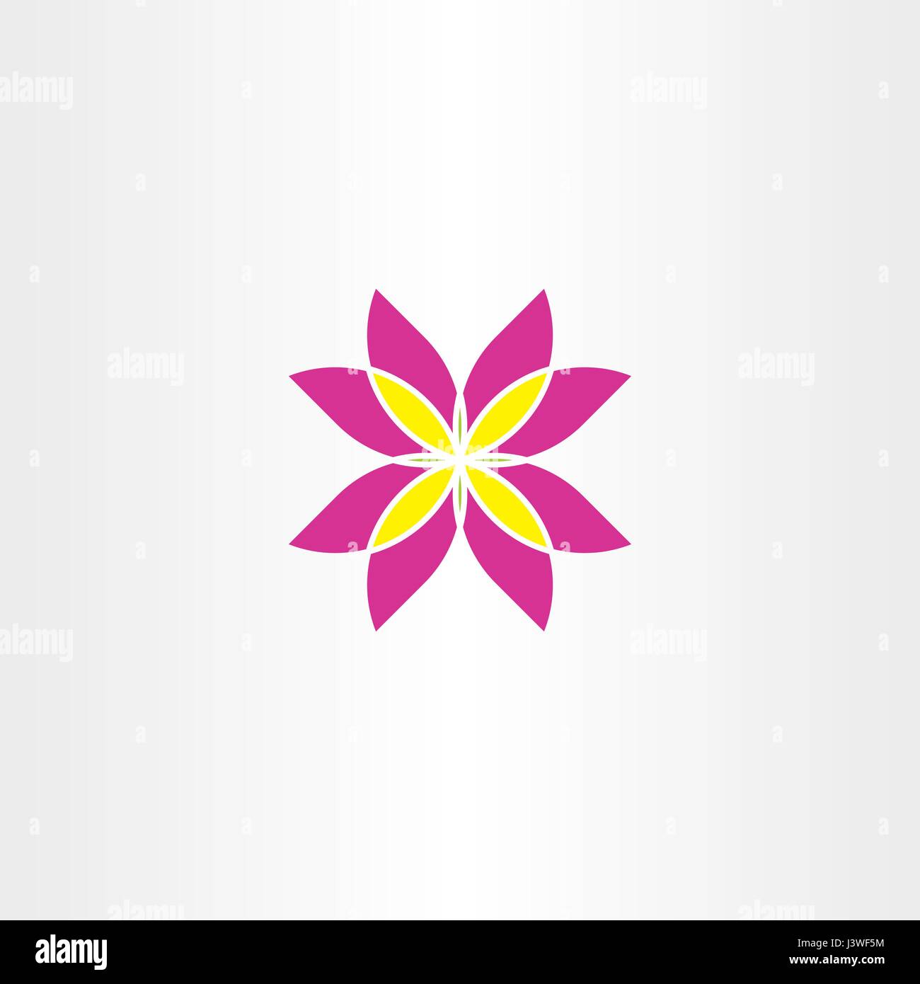 icon flower abstract vector symbol sign logo Stock Vector Image & Art ...