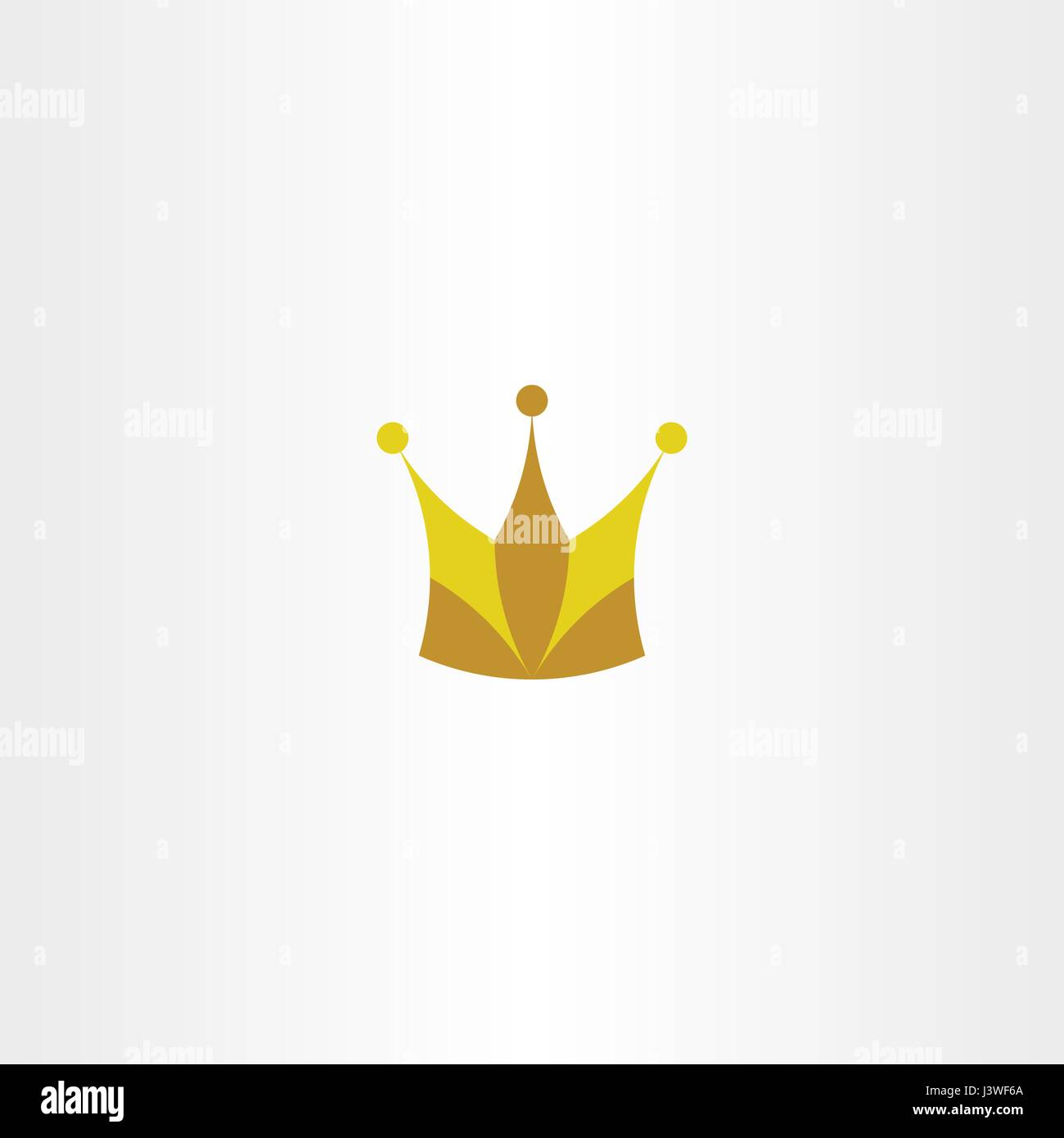 king crown logo vector icon symbol design Stock Vector
