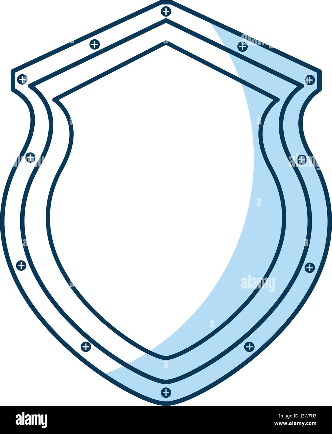 security shield isolated icon Stock Vector Image & Art - Alamy