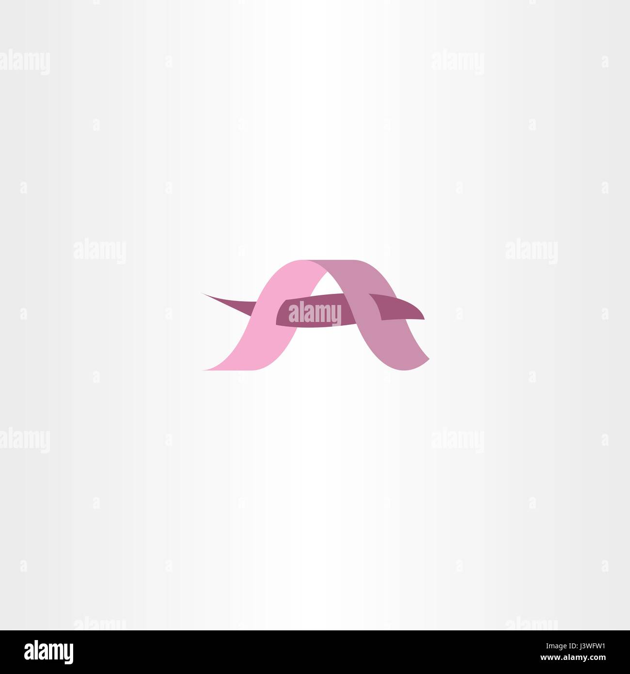 logotype a pink icon logo a vector design Stock Vector Image & Art - Alamy