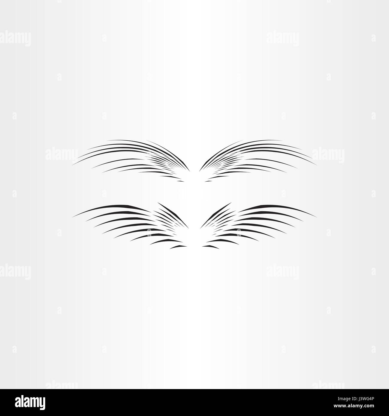 Stylized bird vector vectors Black and White Stock Photos & Images - Alamy