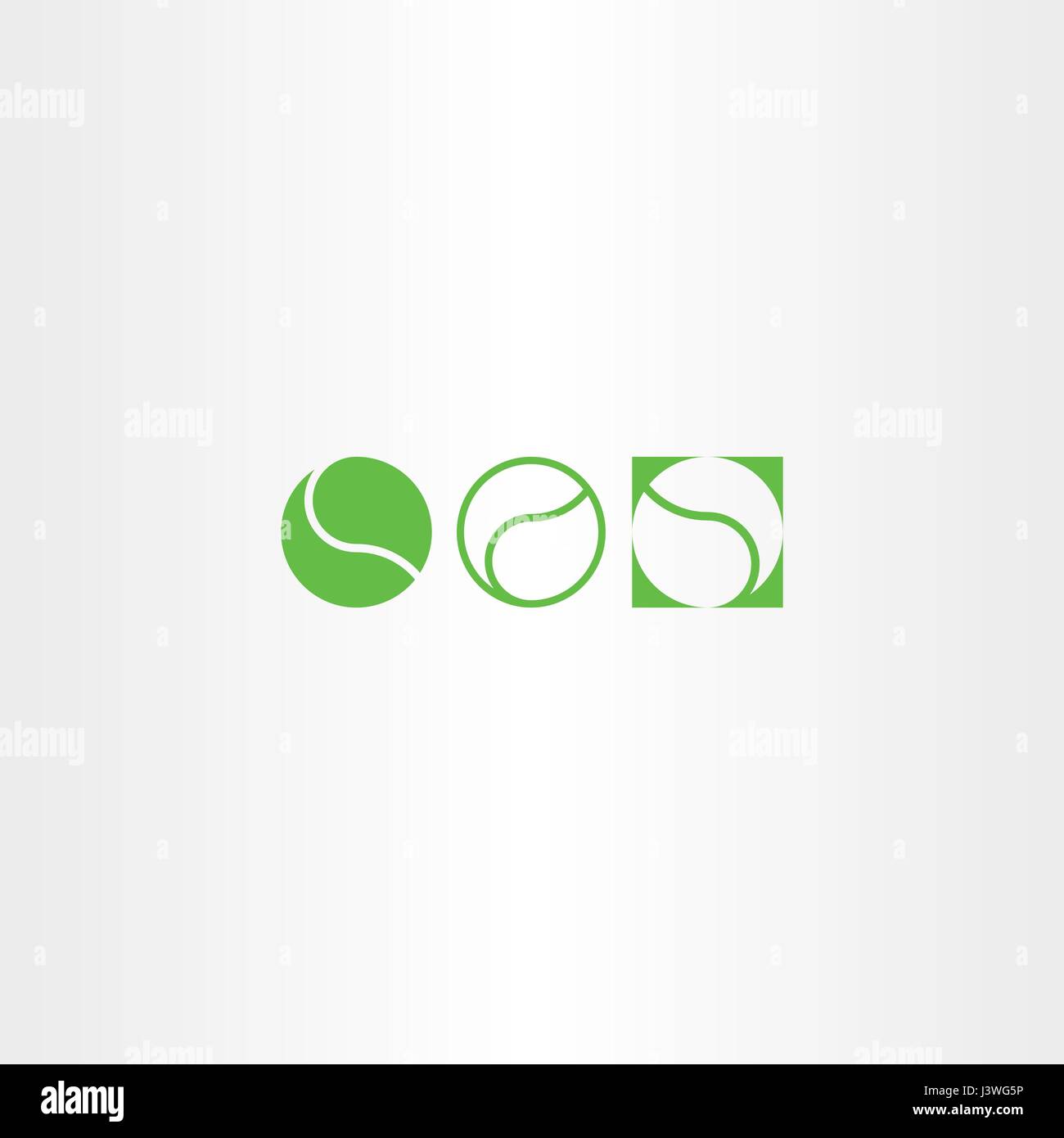 tennis ball set icon vector design Stock Vector Image & Art - Alamy