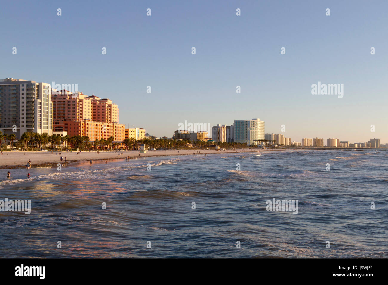 Clearwater, Florida January 24, 2017 Late afternoon at Clearwater