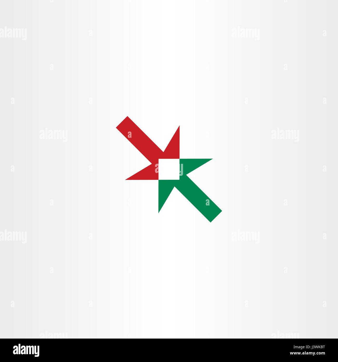 arrow center icon point vector symbol Stock Vector Image & Art Alamy