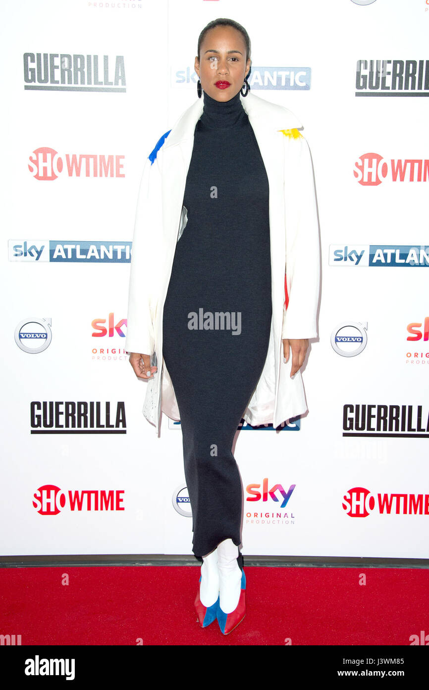Celebs on the red carpet for the UK premiere of Guerilla the new drama