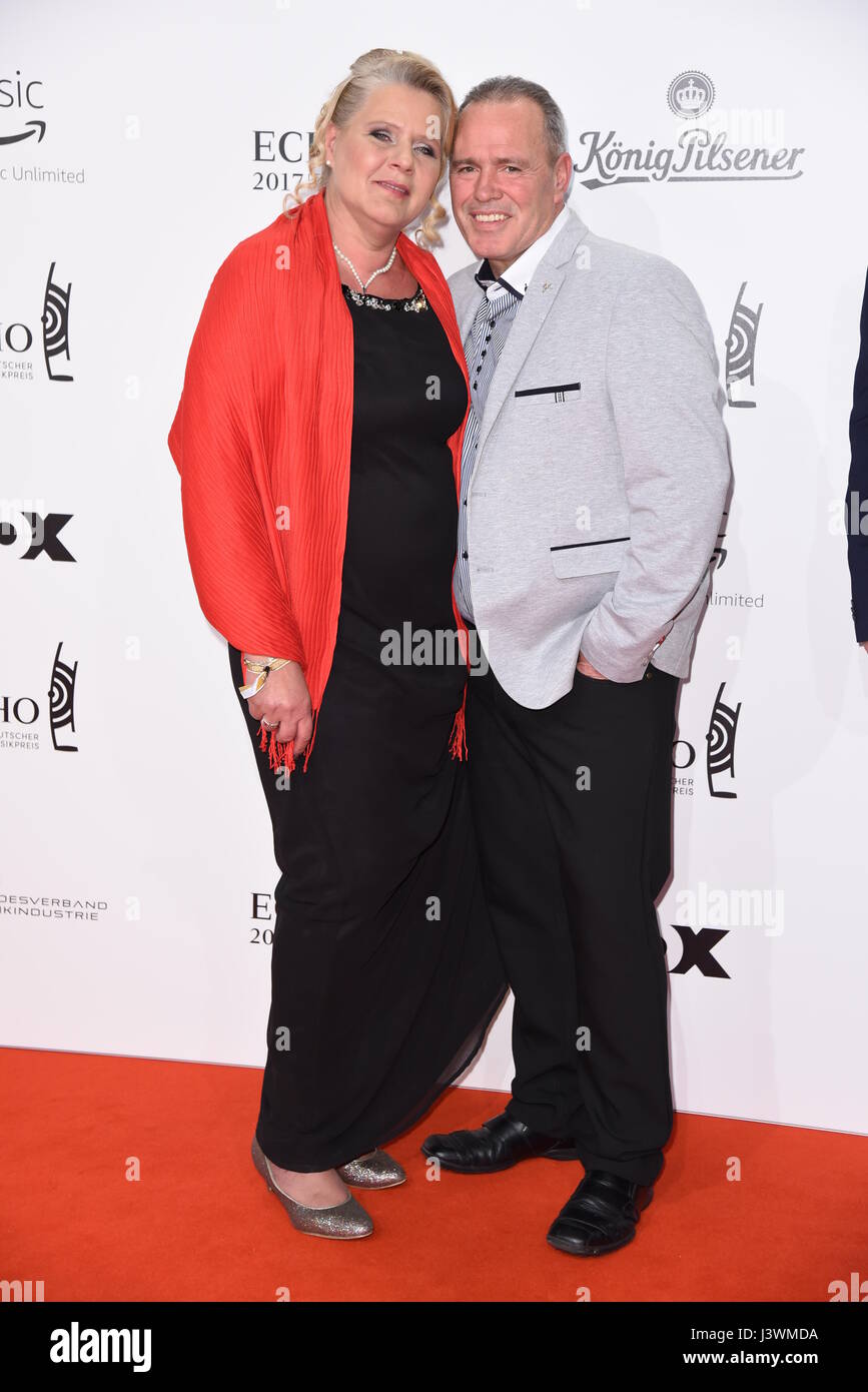 Echo Music Awards 2017 At Messe Fair Featuring Silvia Wollny Harald Elsenbast Where Berlin Germany When 06 Apr 2017 Stock Photo Alamy