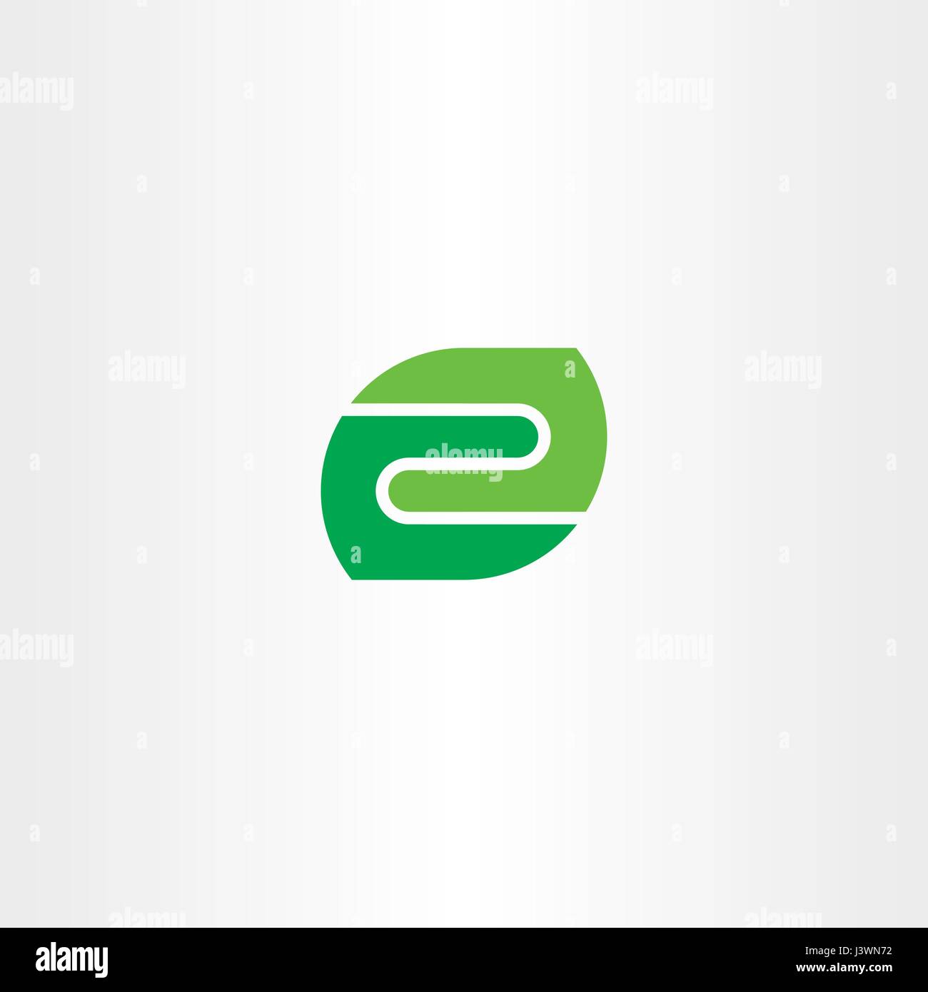 letter z green leaf icon logo vector symbol brand Stock Vector Image ...
