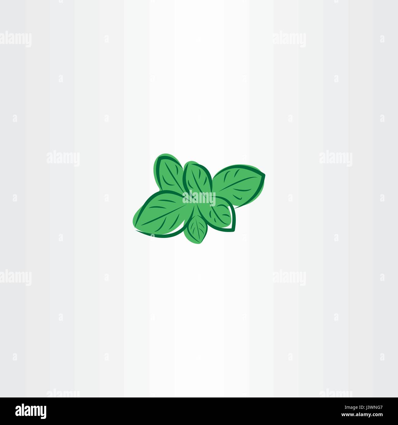 mint plant vector icon symbol design herb Stock Vector Image & Art Alamy