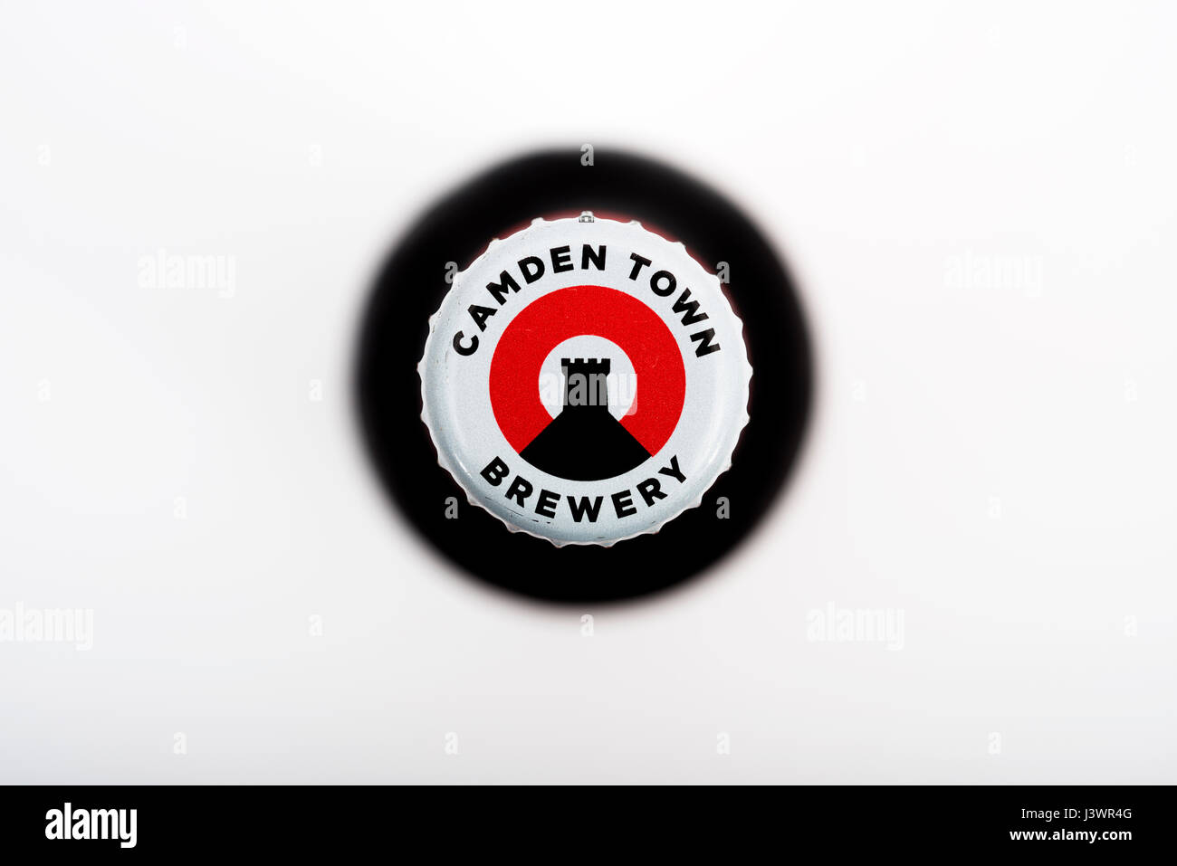 Camden Town brewery bottled beer Stock Photo