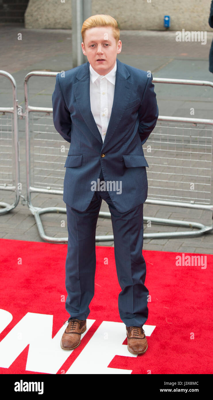 Thomas napper attending uk premiere jawbone bfi southbank hi-res stock ...