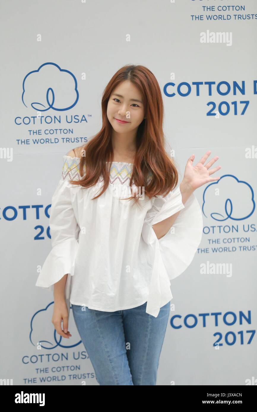 Seoul Korea 08th May 2017 Han Seung Yeon Attends Cotton Day 2017