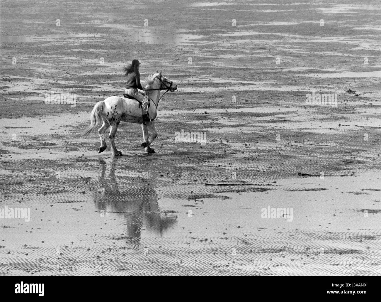 Beach ryde isle wight low Black and White Stock Photos & Images - Alamy
