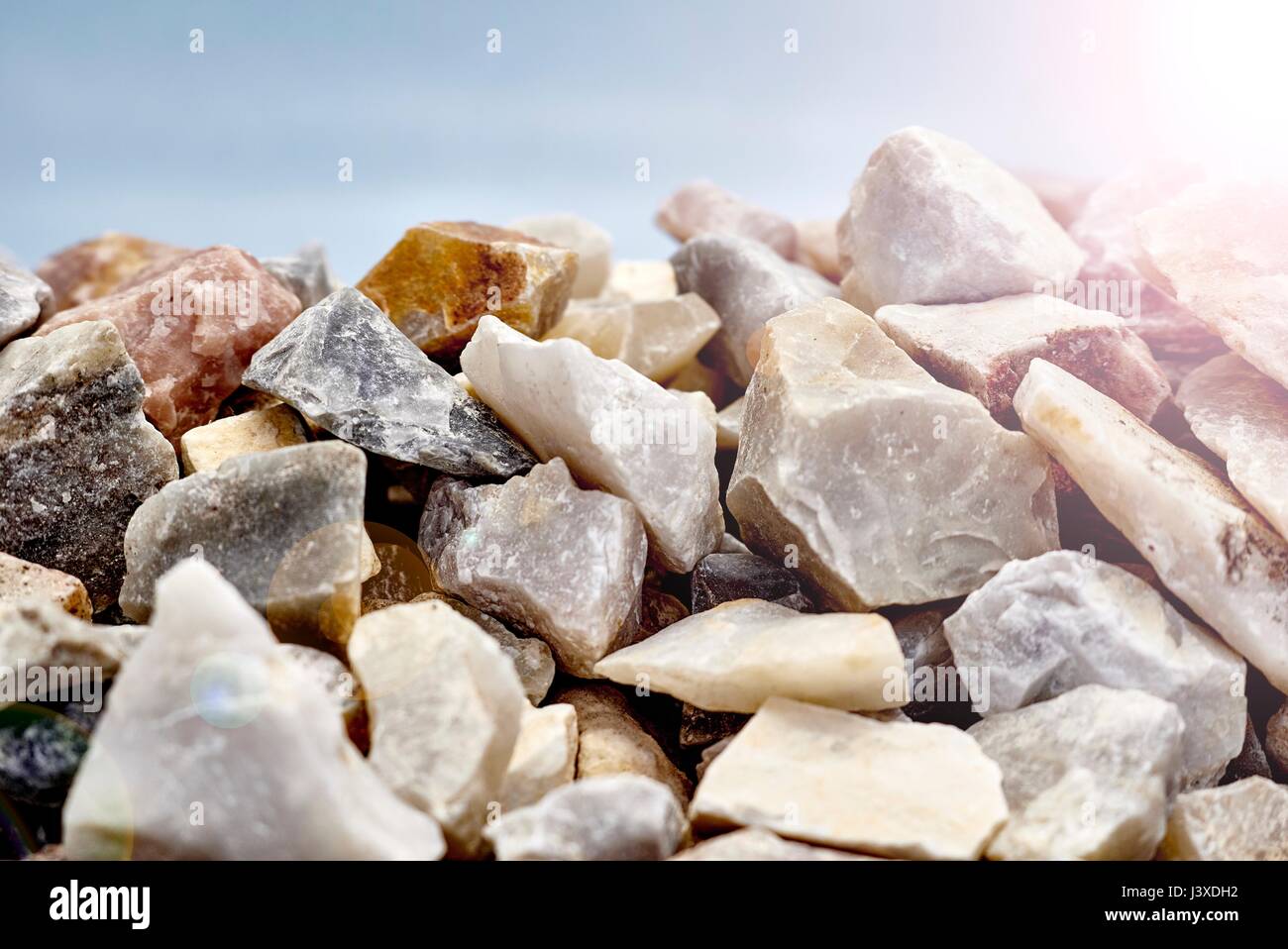 A studio photo of rainbow quartz rocks Stock Photo - Alamy