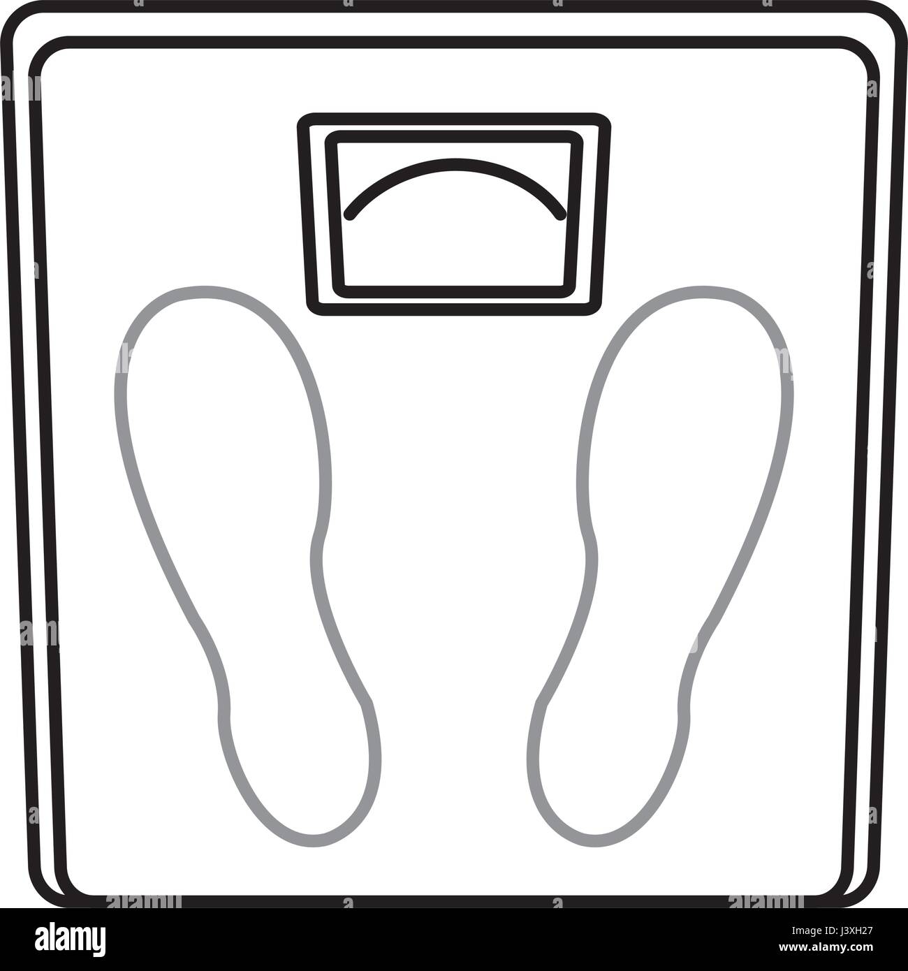 weight scale measuring loss image line Stock Vector Image & Art Alamy